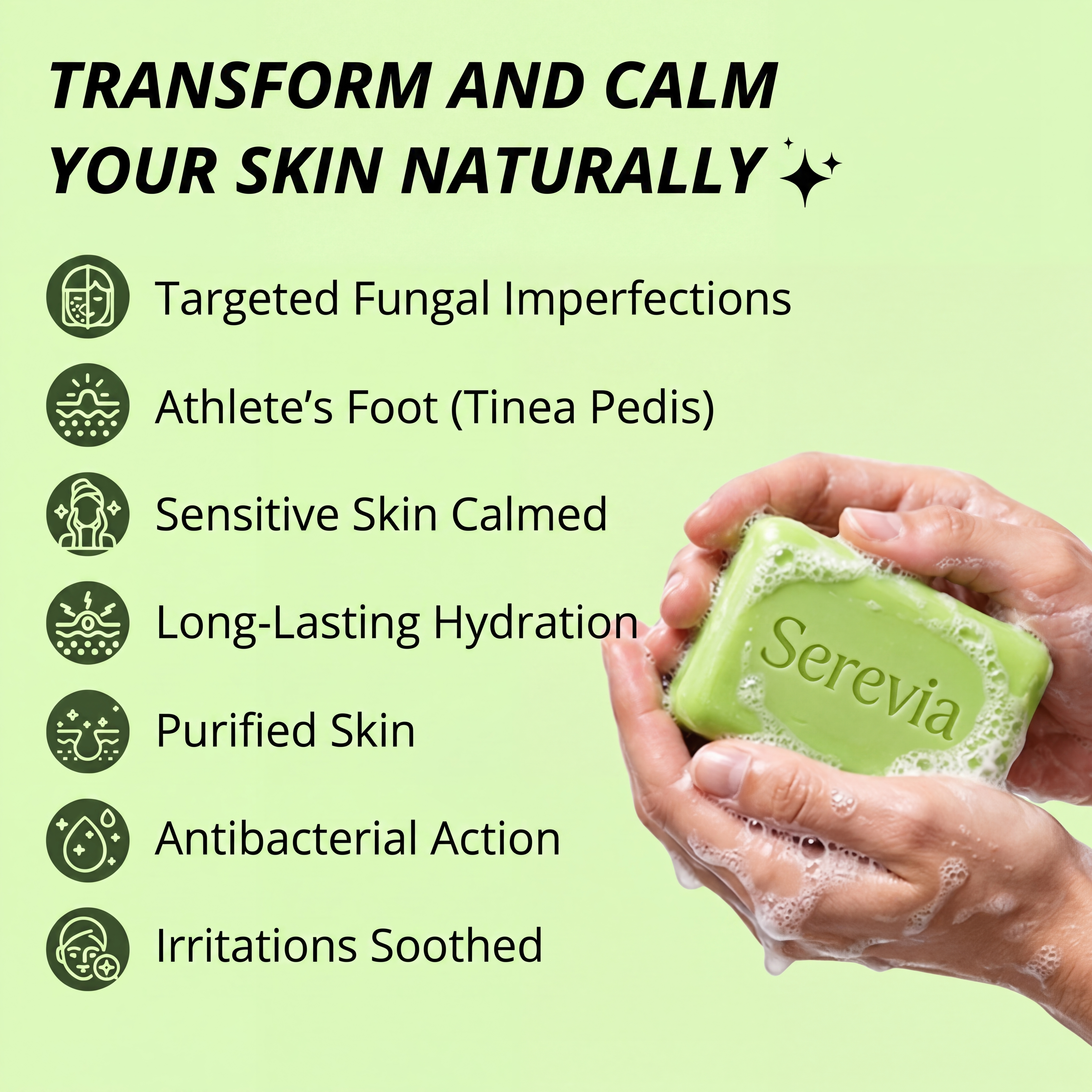 Serevia® Purifying Antifungal Soap