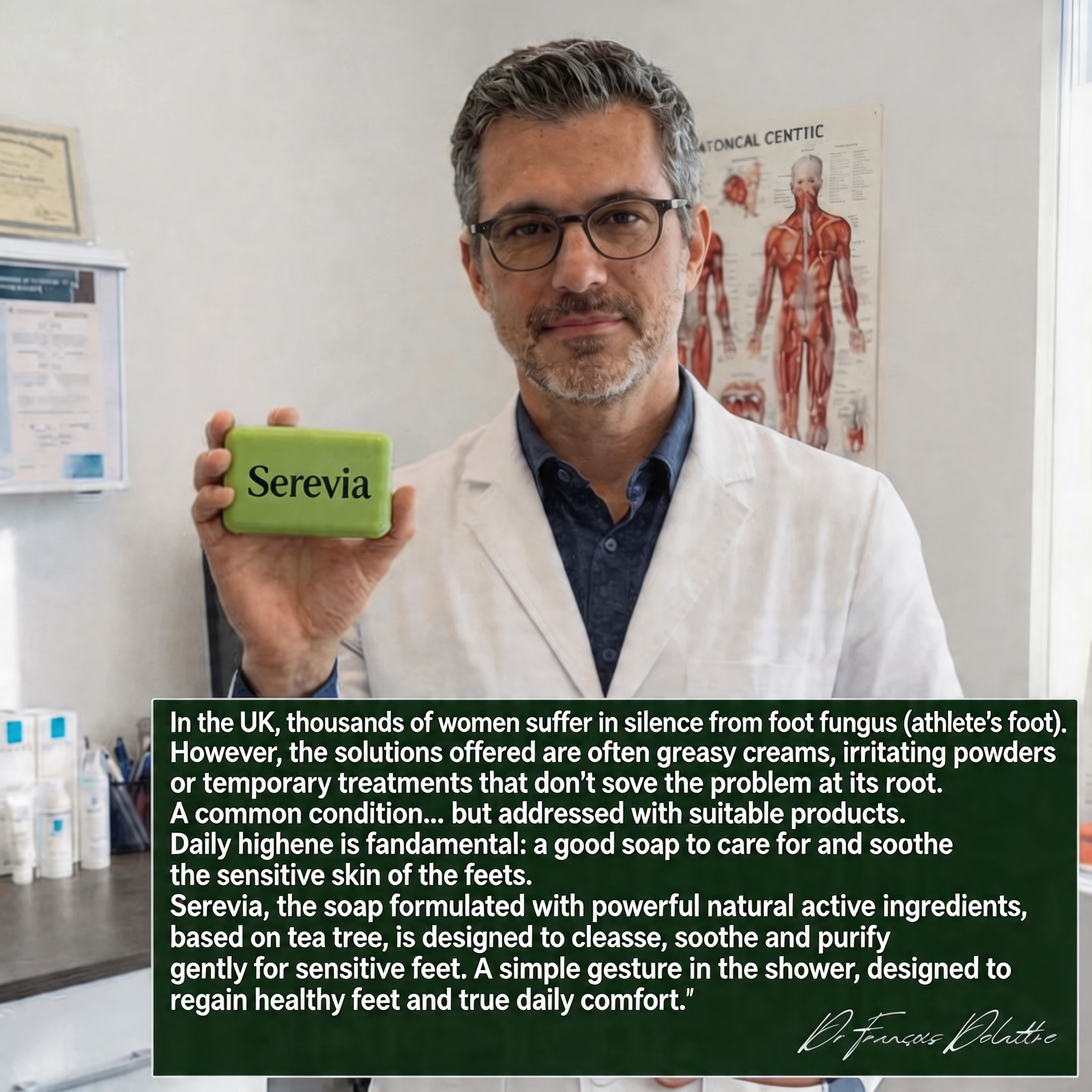 Serevia® Purifying Antifungal Soap