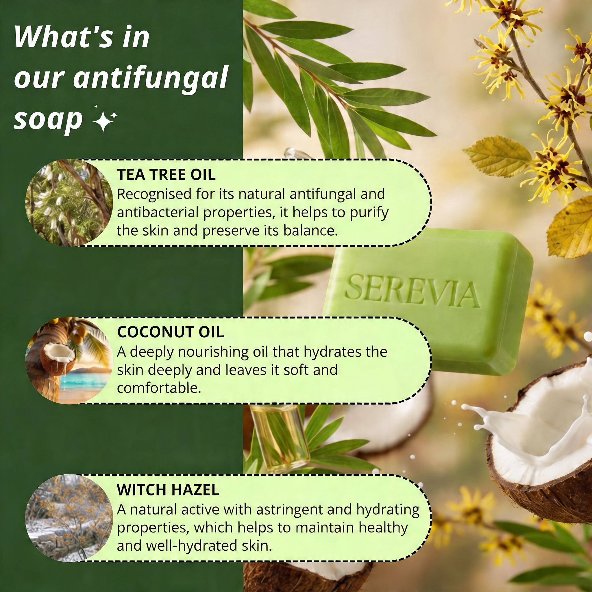Serevia® Purifying Antifungal Soap